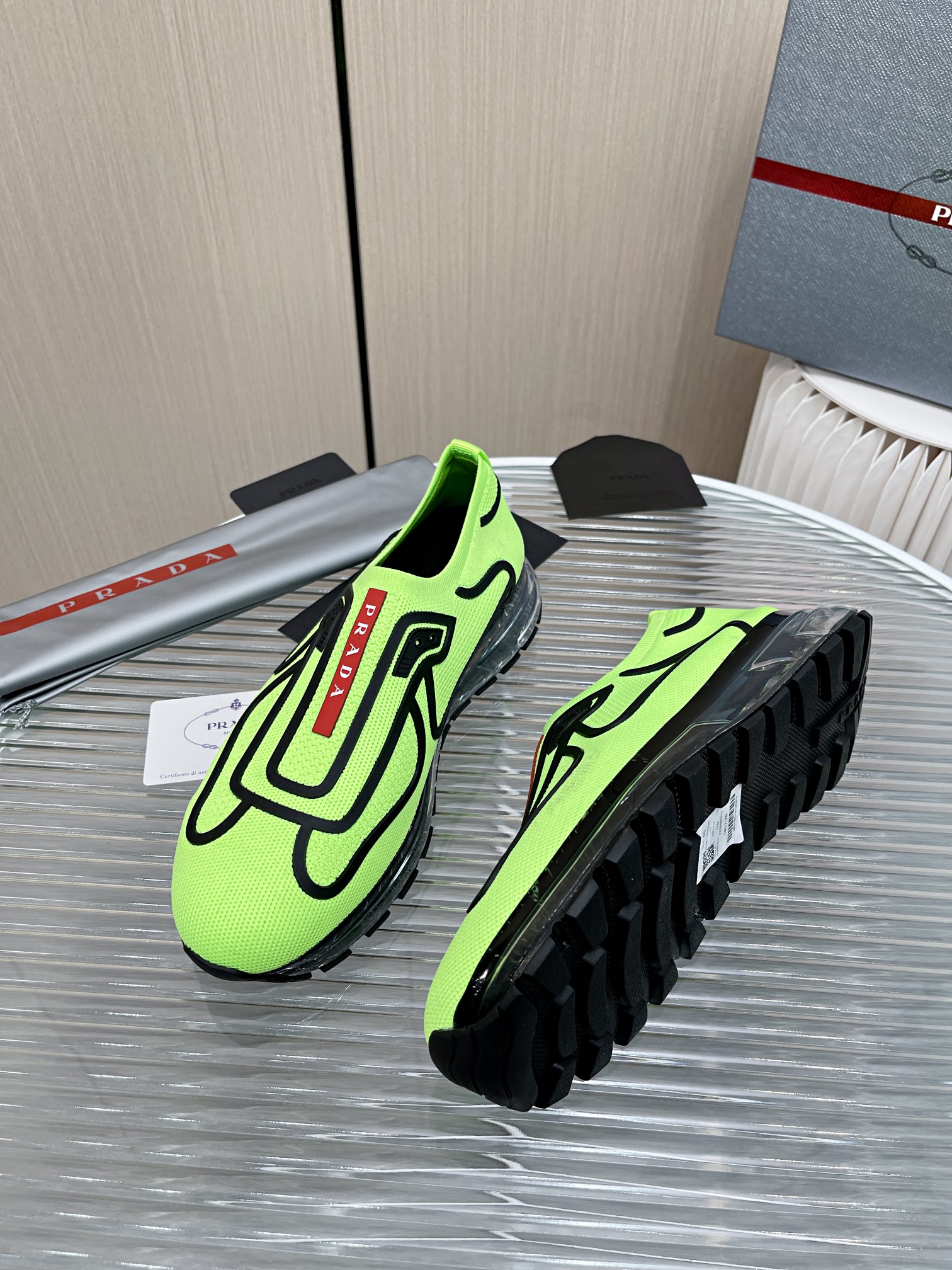 Men P*rada Top Sneaker （ ）