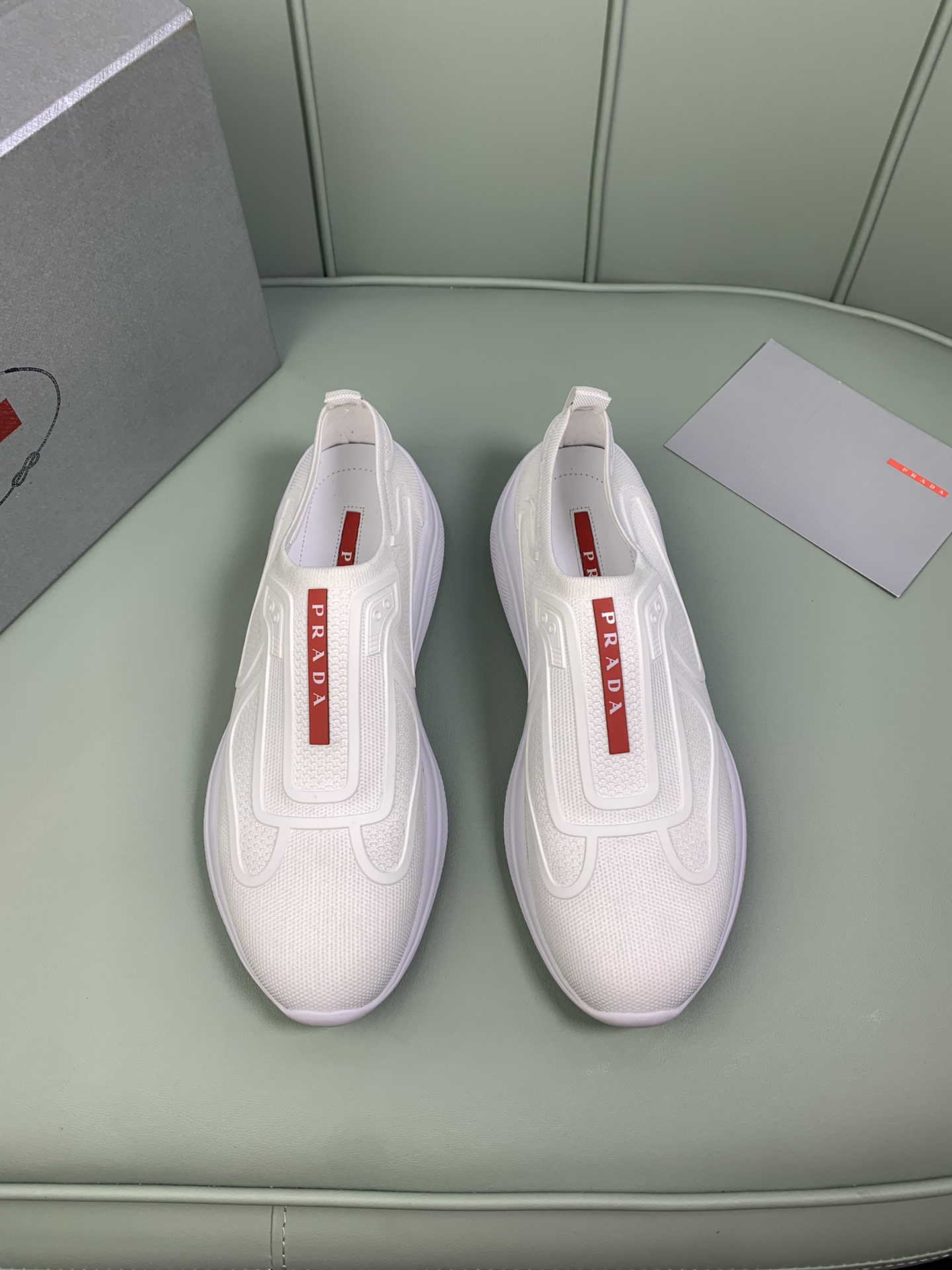 Men P*rada Top Sneaker （ ）