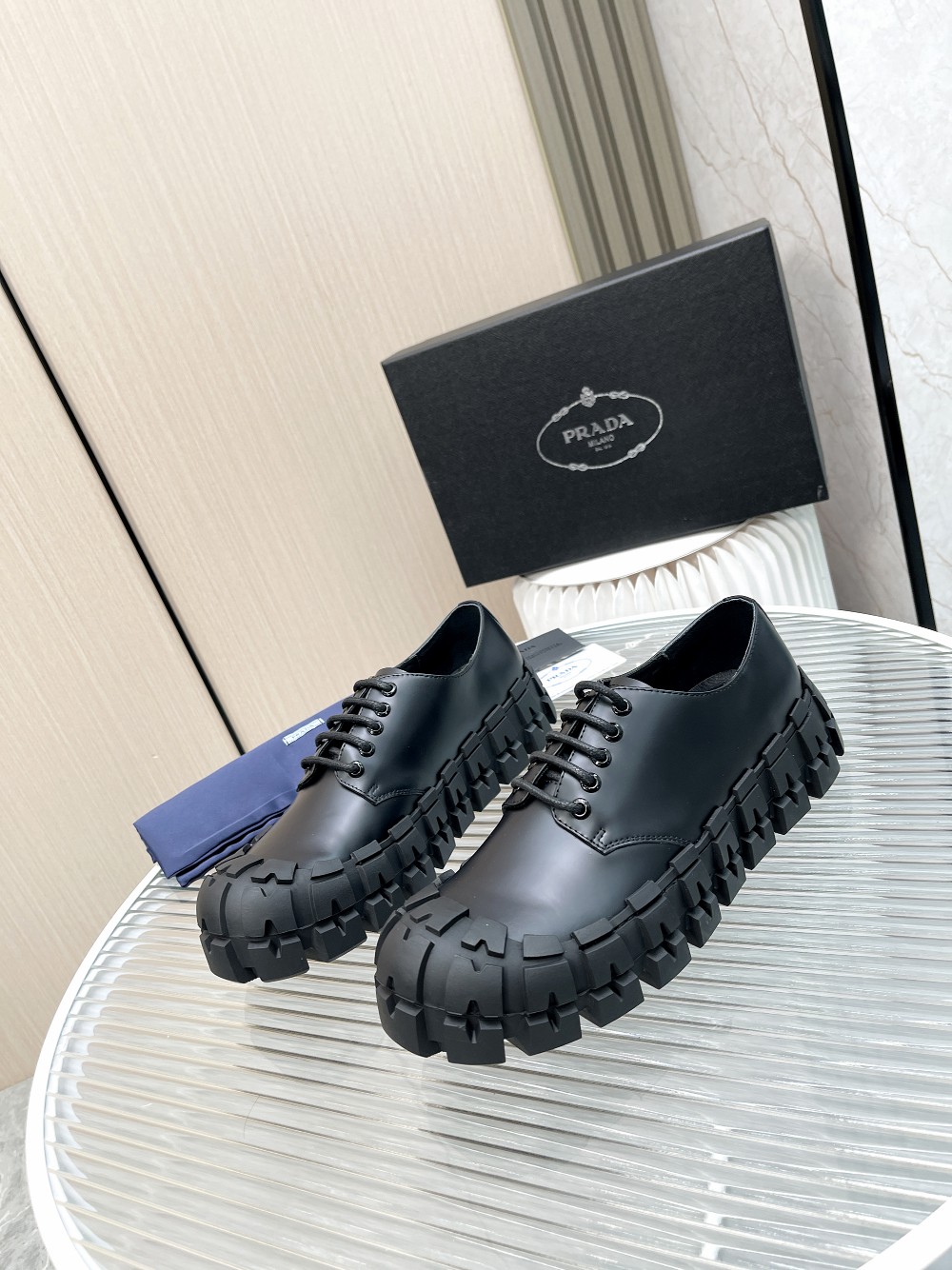 Men P*rada Top Sneaker （ ）