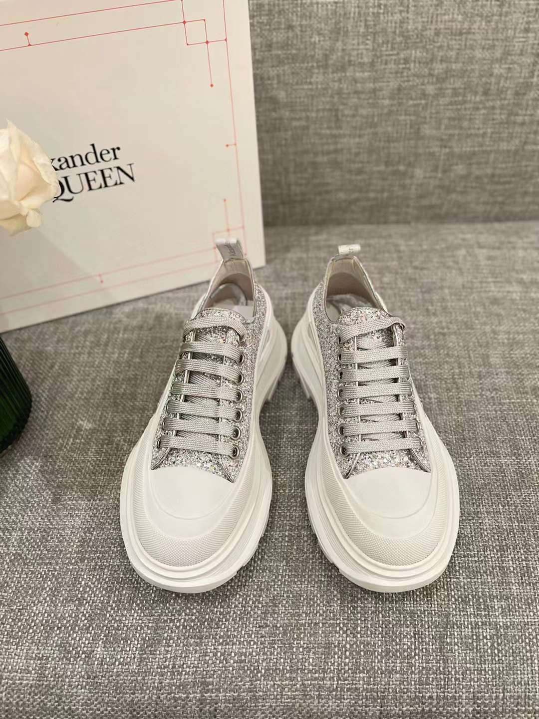 Men Women A*lexander M*cqueen Top Sneaker （ ）