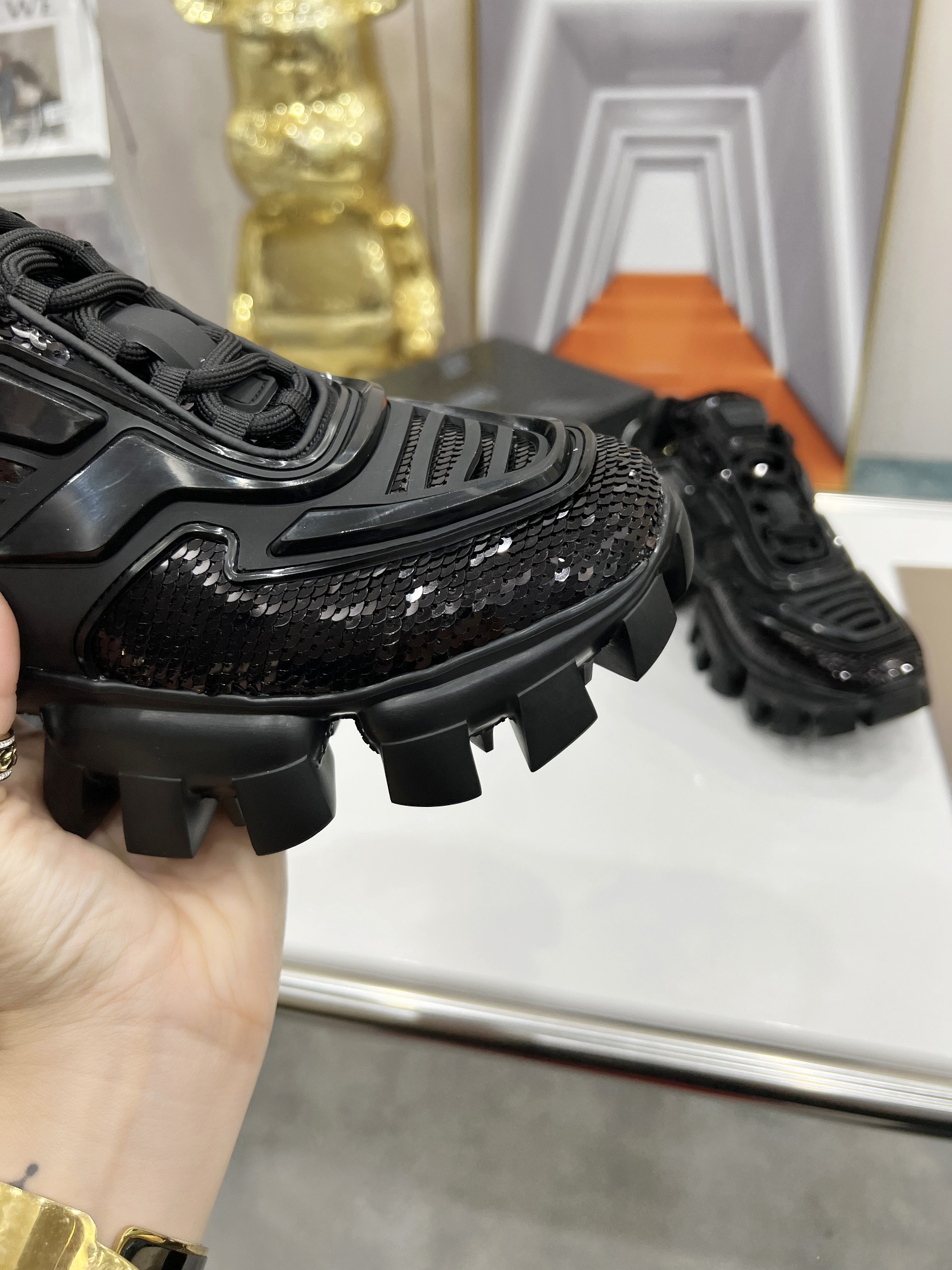 Men P*rada Top Sneaker （ ）