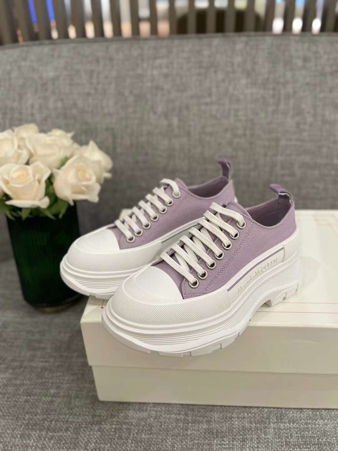 Men Women A*lexander M*cqueen Top Sneaker （ ）