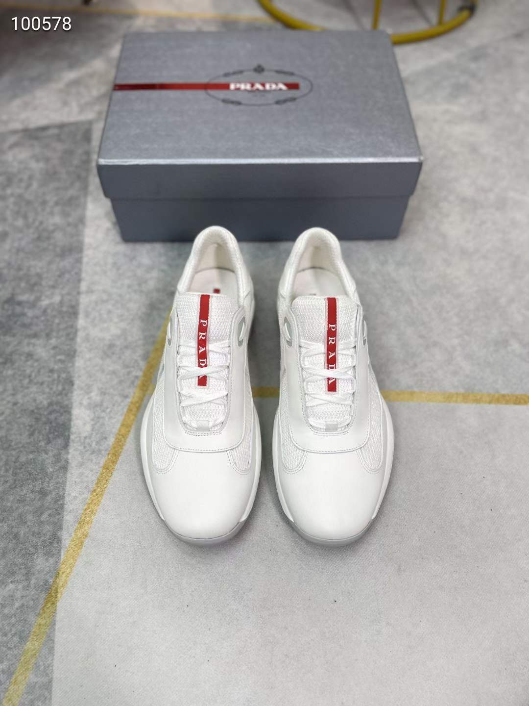 Men P*rada Top Sneaker （ ）