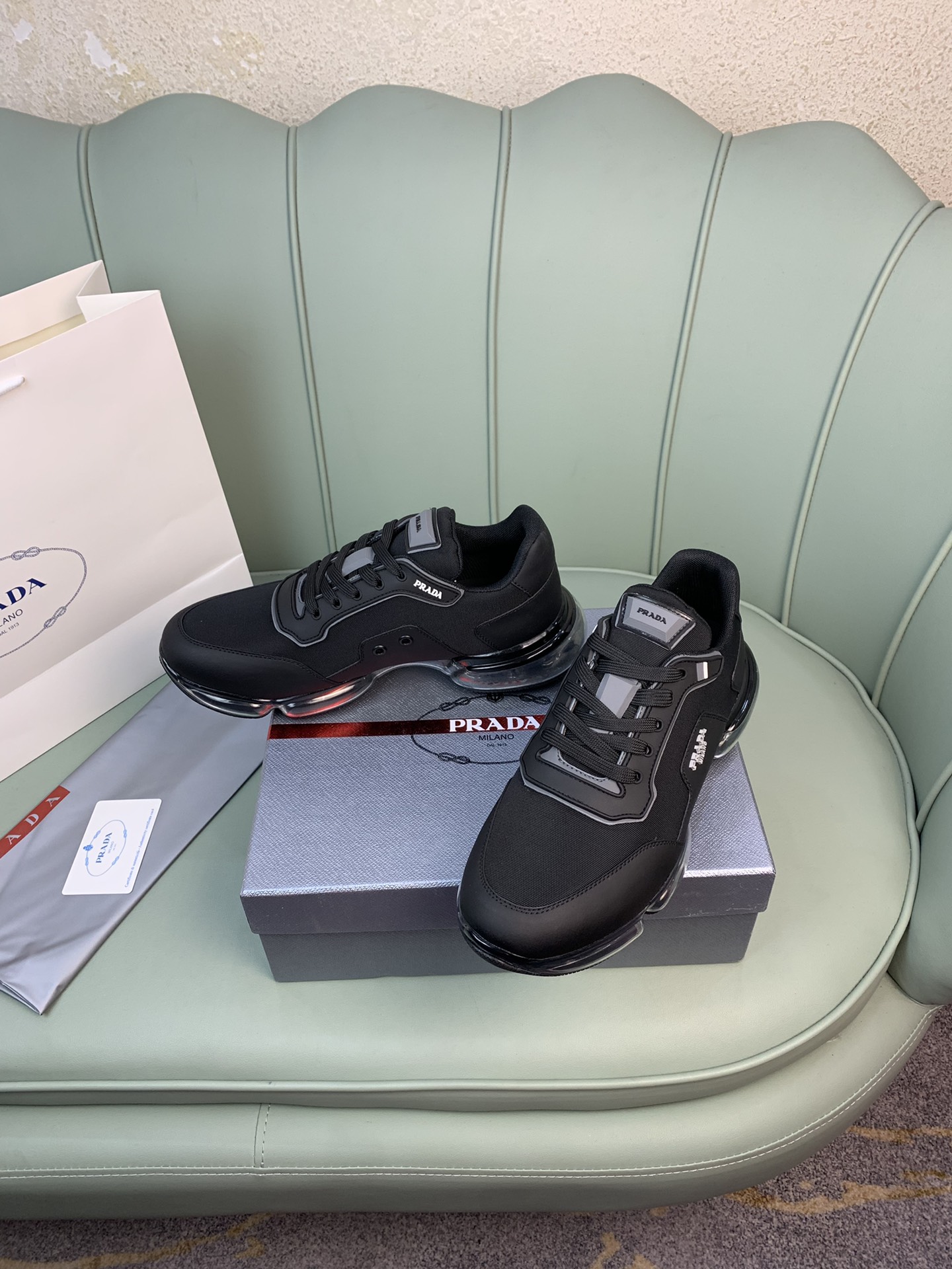 Men P*rada Top Sneaker （ ）