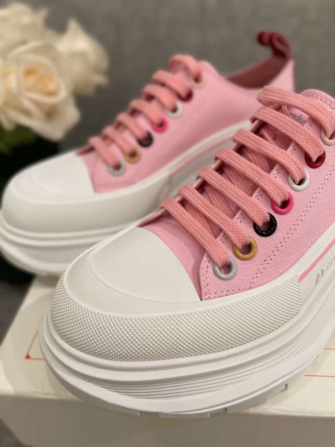 Men Women A*lexander M*cqueen Top Sneaker （ ）