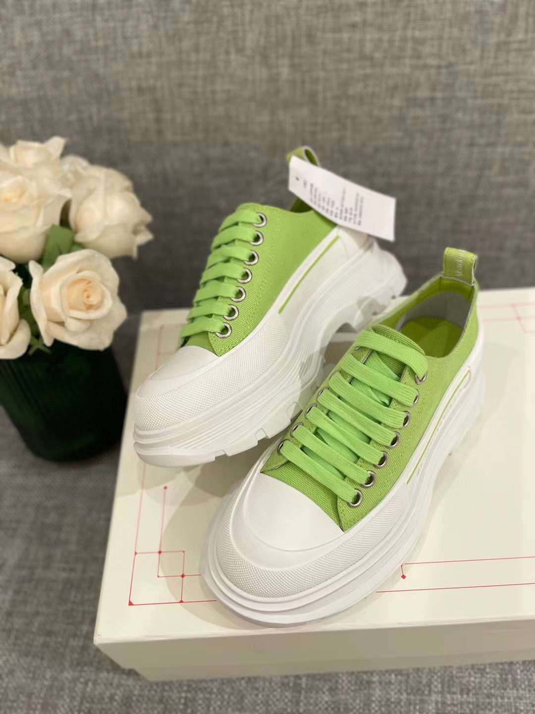 Men Women A*lexander M*cqueen Top Sneaker （ ）