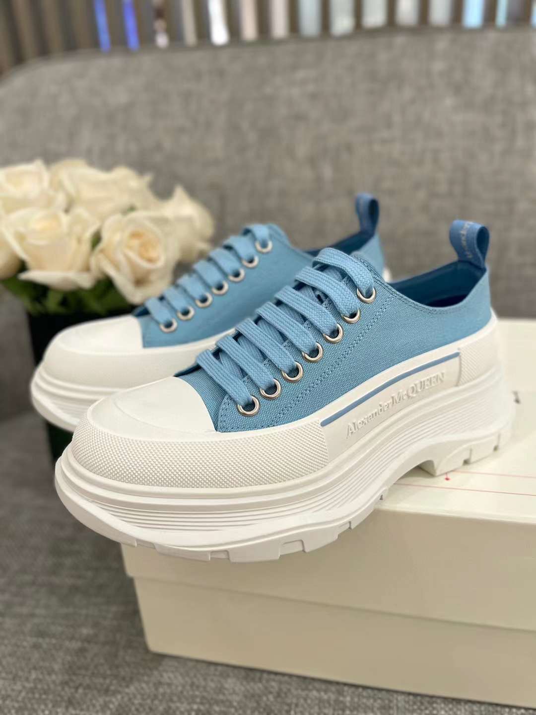 Men Women A*lexander M*cqueen Top Sneaker （ ）