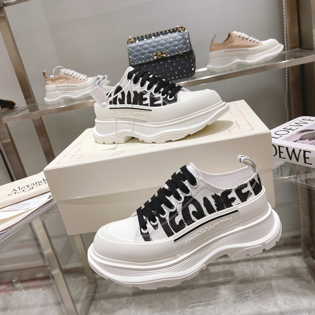 Men Women A*lexander M*cqueen Top Sneaker （ ）