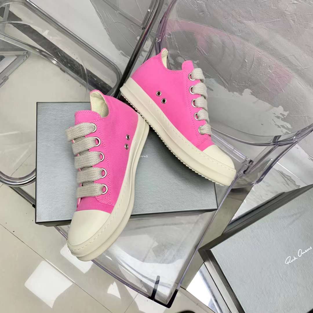 Men Women R*ick O*wens Top Sneaker