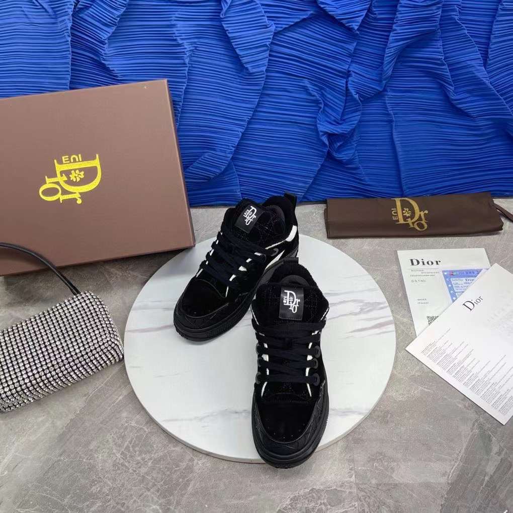 Men Women C*hristian D*ior x E*RL Sneakers Maikesneakers