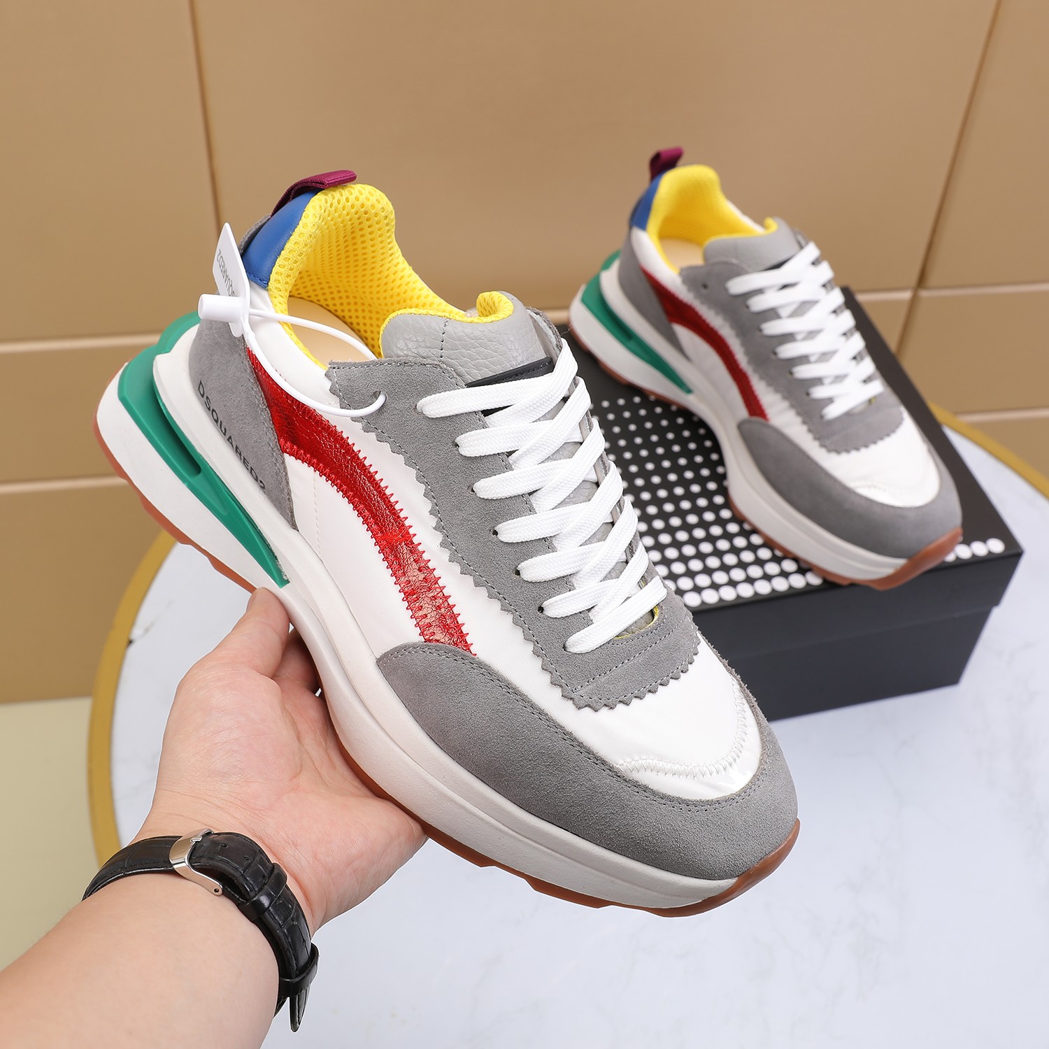 Men O*ff W*hite Top Sneakers