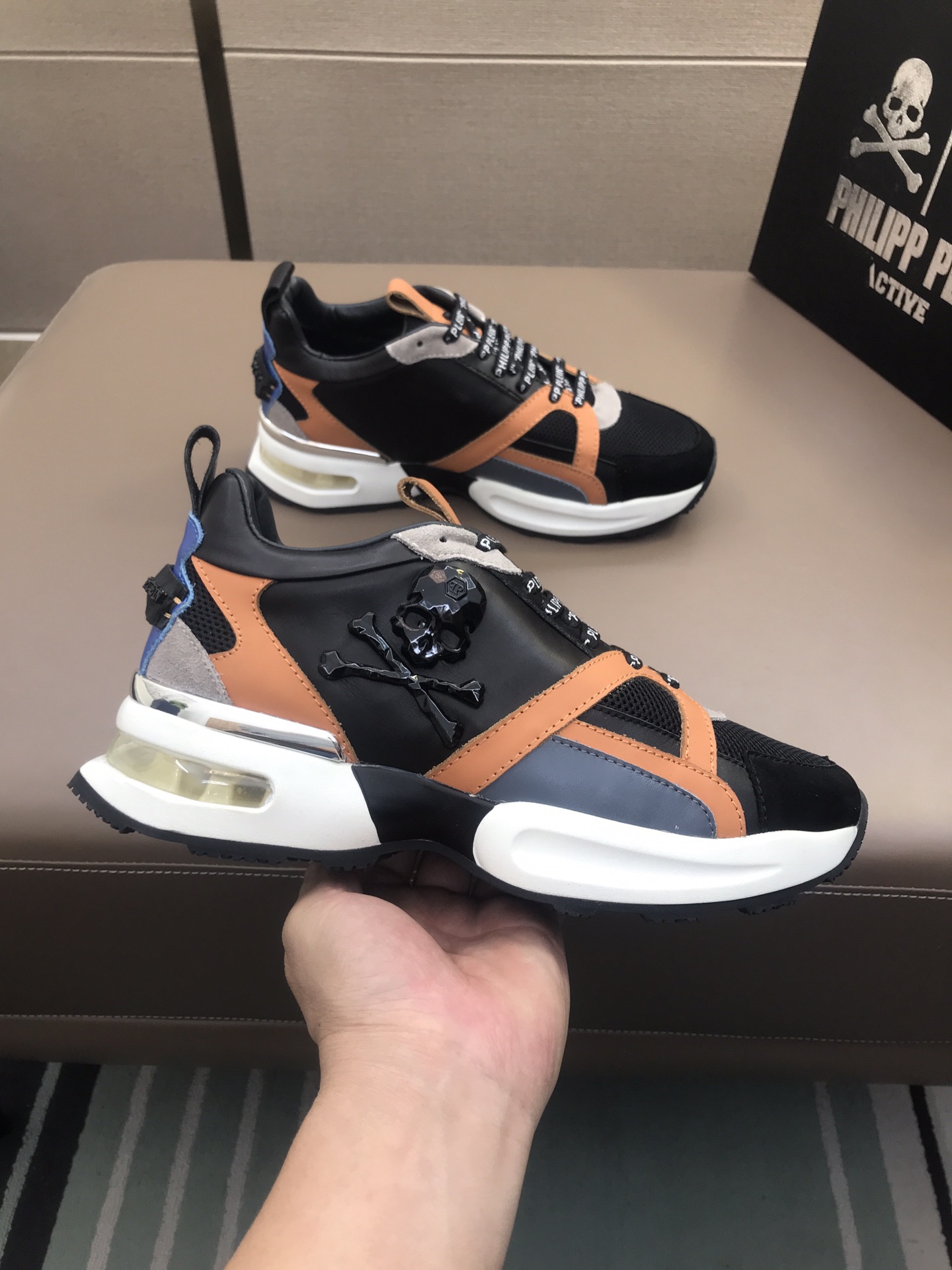 Men P*hilipp P*lein Top Sneaker （）