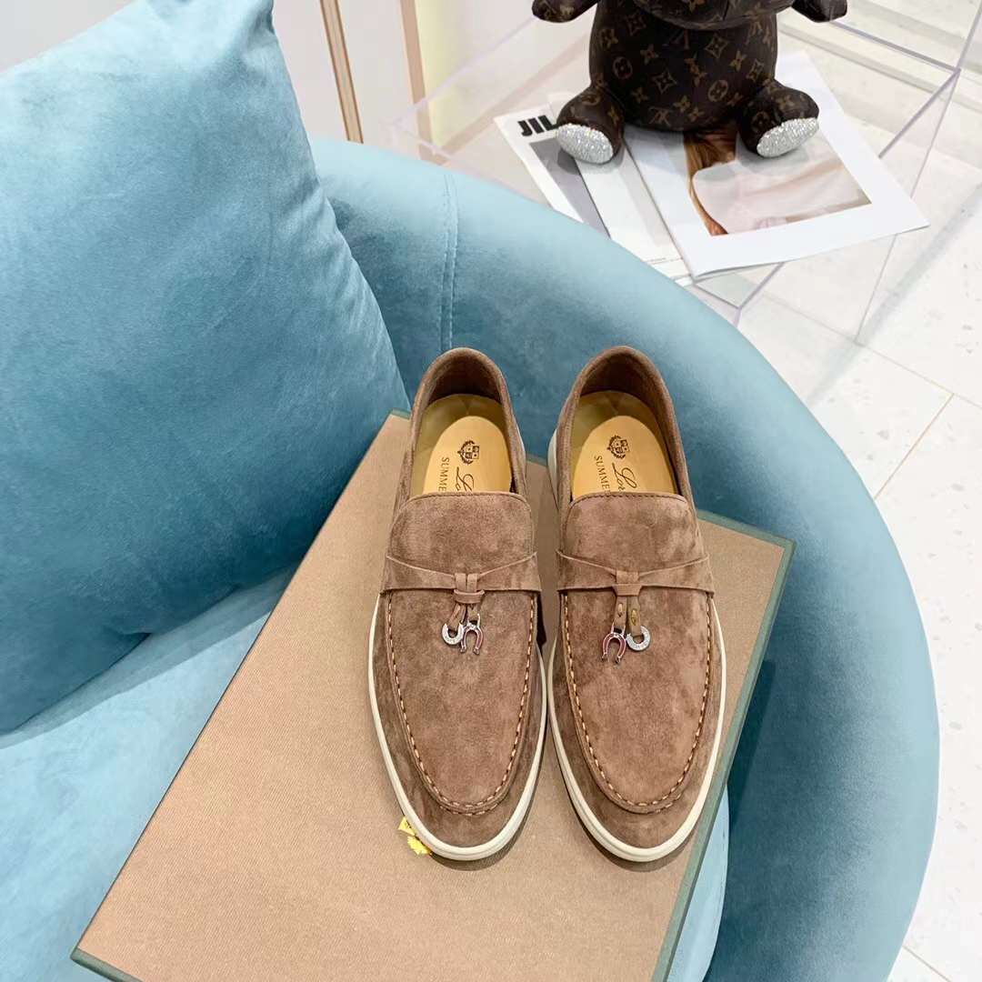 Men Women L*oro P*iana Top Loafer （）