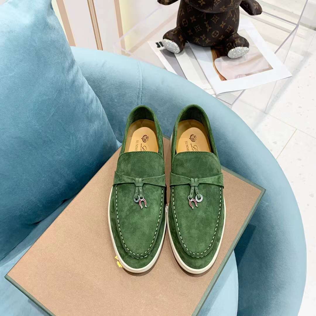 Men Women L*oro P*iana Top Loafer （）