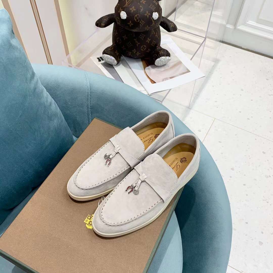 Men Women L*oro P*iana Top Loafer （）
