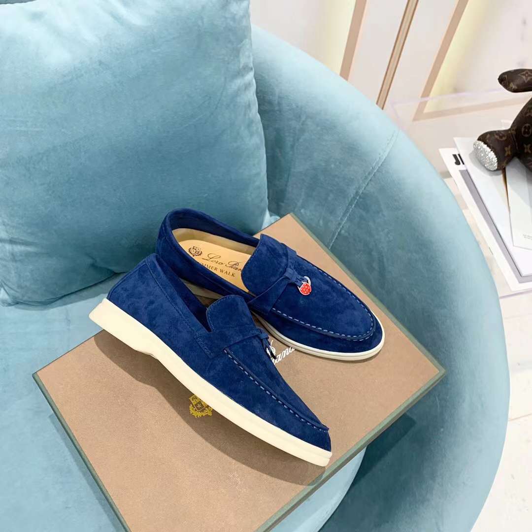 Men Women L*oro P*iana Top Loafer （）