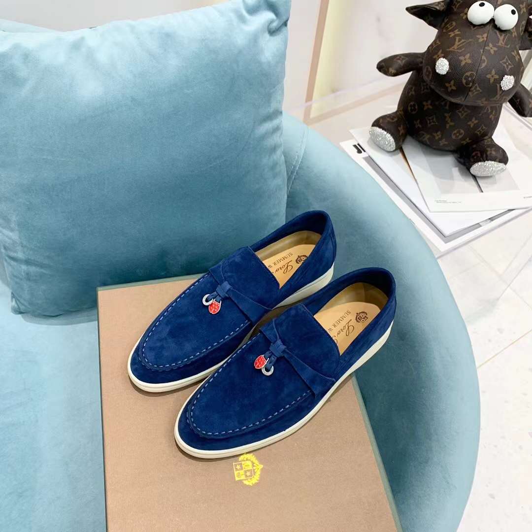 Men Women L*oro P*iana Top Loafer （）