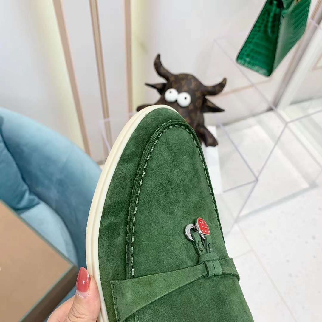 Men Women L*oro P*iana Top Loafer （）