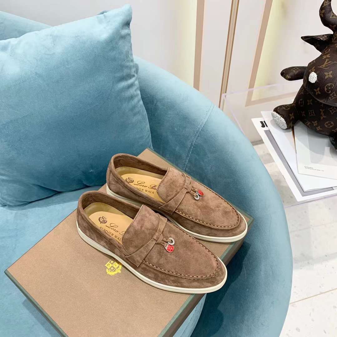 Men Women L*oro P*iana Top Loafer （）