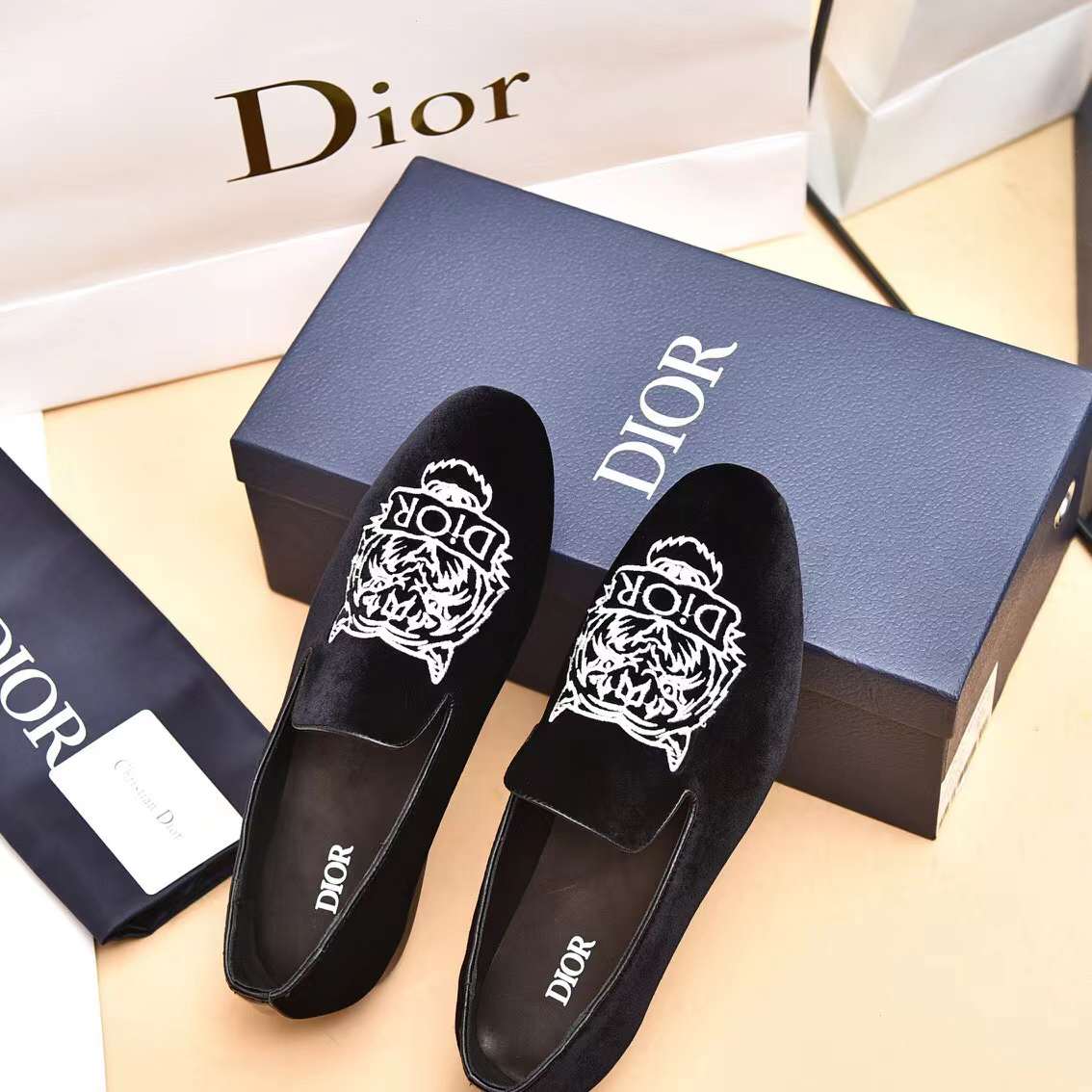 Men D*ior Top Sneaker（）