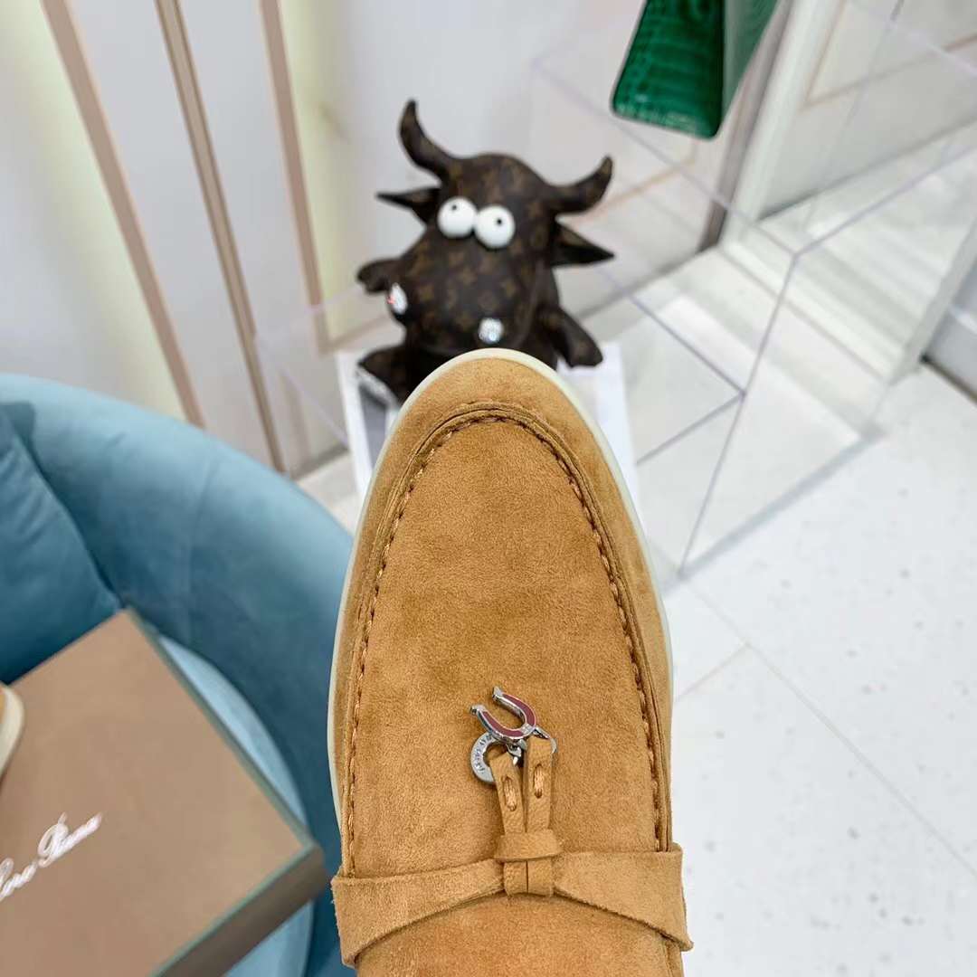 Men Women L*oro P*iana Top Loafer （）