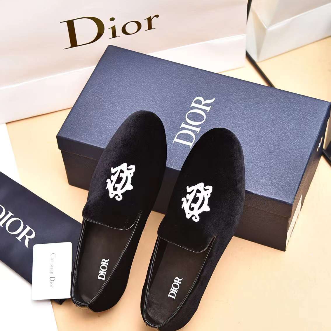 Men D*ior Top Sneaker（）