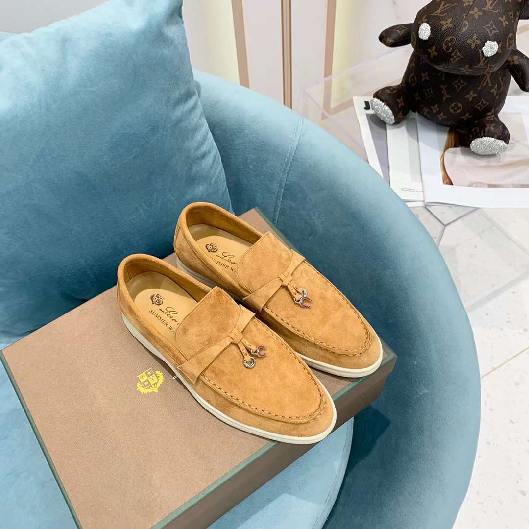 Men Women L*oro P*iana Top Loafer （）