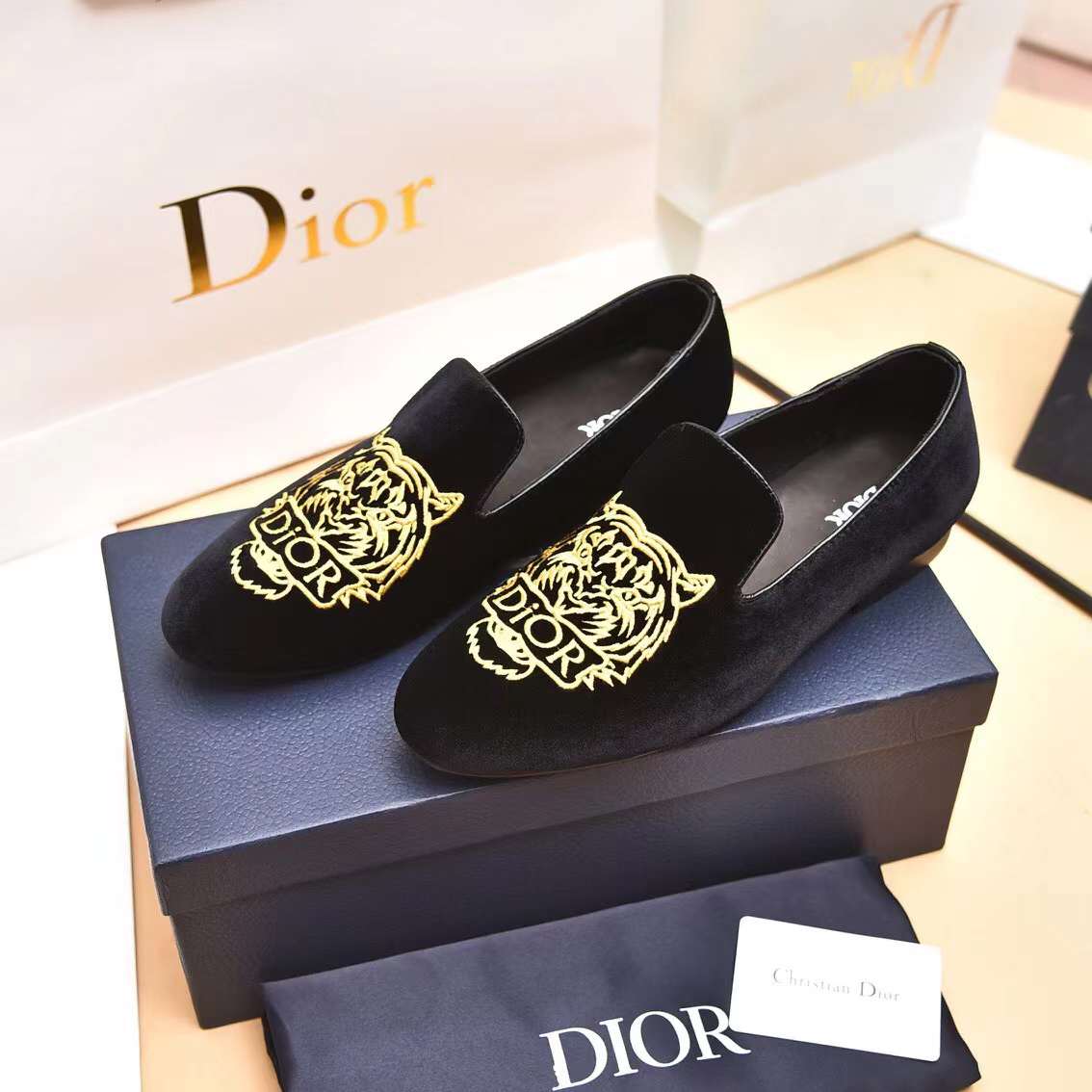 Men D*ior Top Sneaker（）