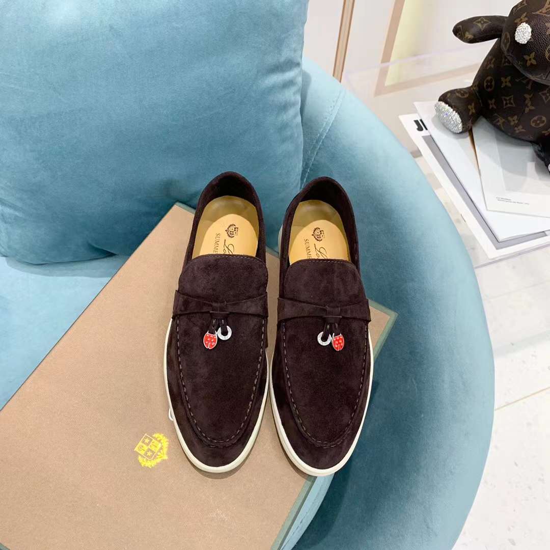 Men Women L*oro P*iana Top Loafer （）