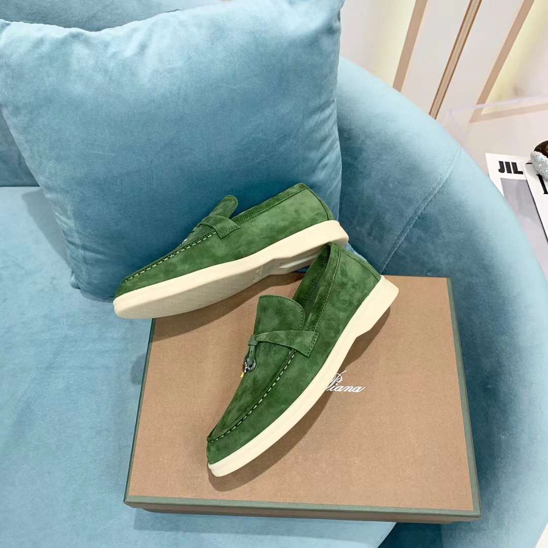 Men Women L*oro P*iana Top Loafer （）