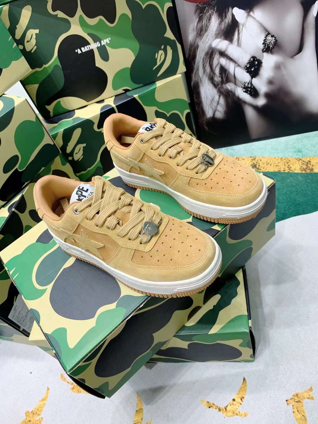 Copy Men Women B*ape sta low Top Sneaker