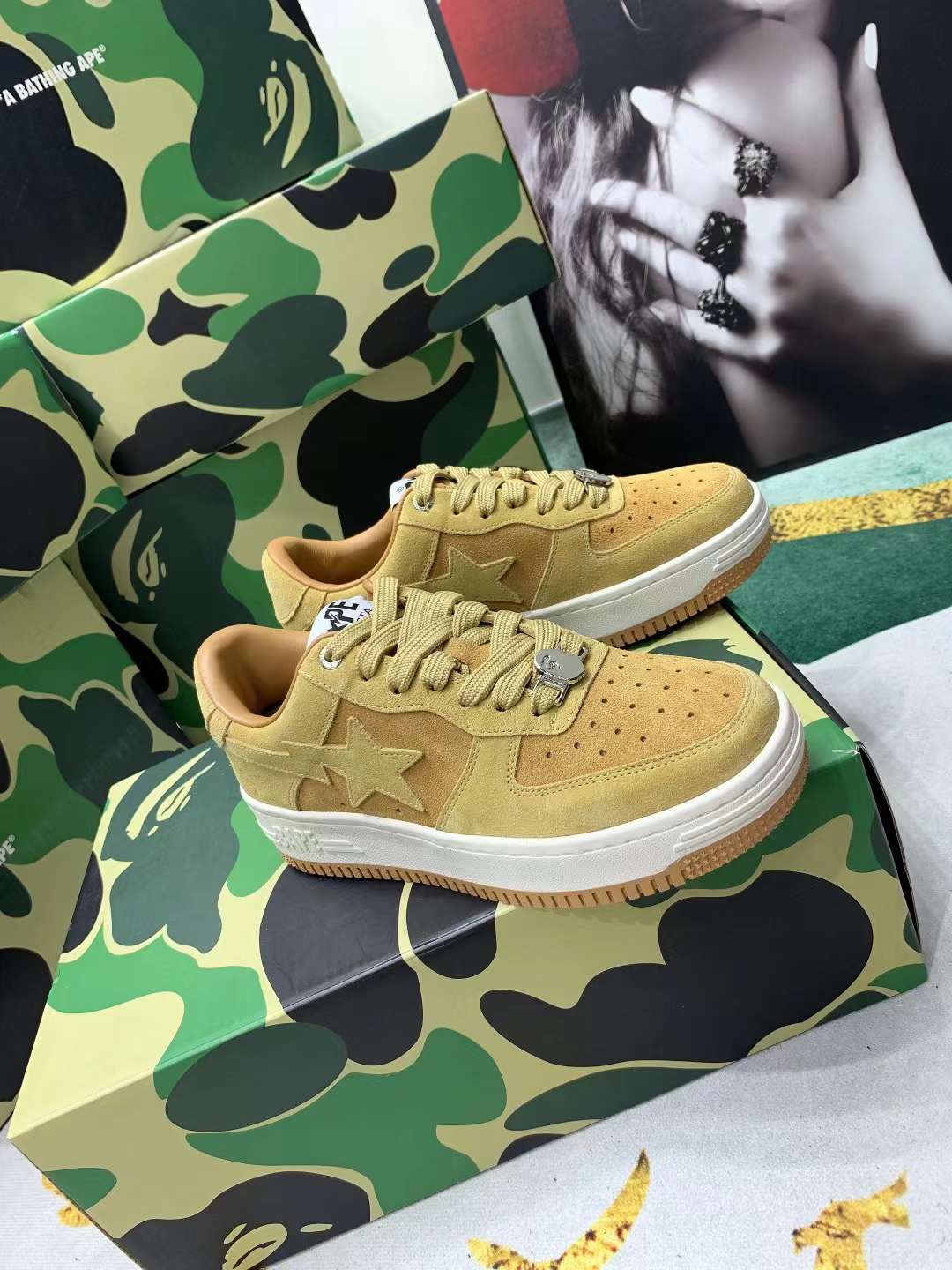 Copy Men Women B*ape sta low Top Sneaker