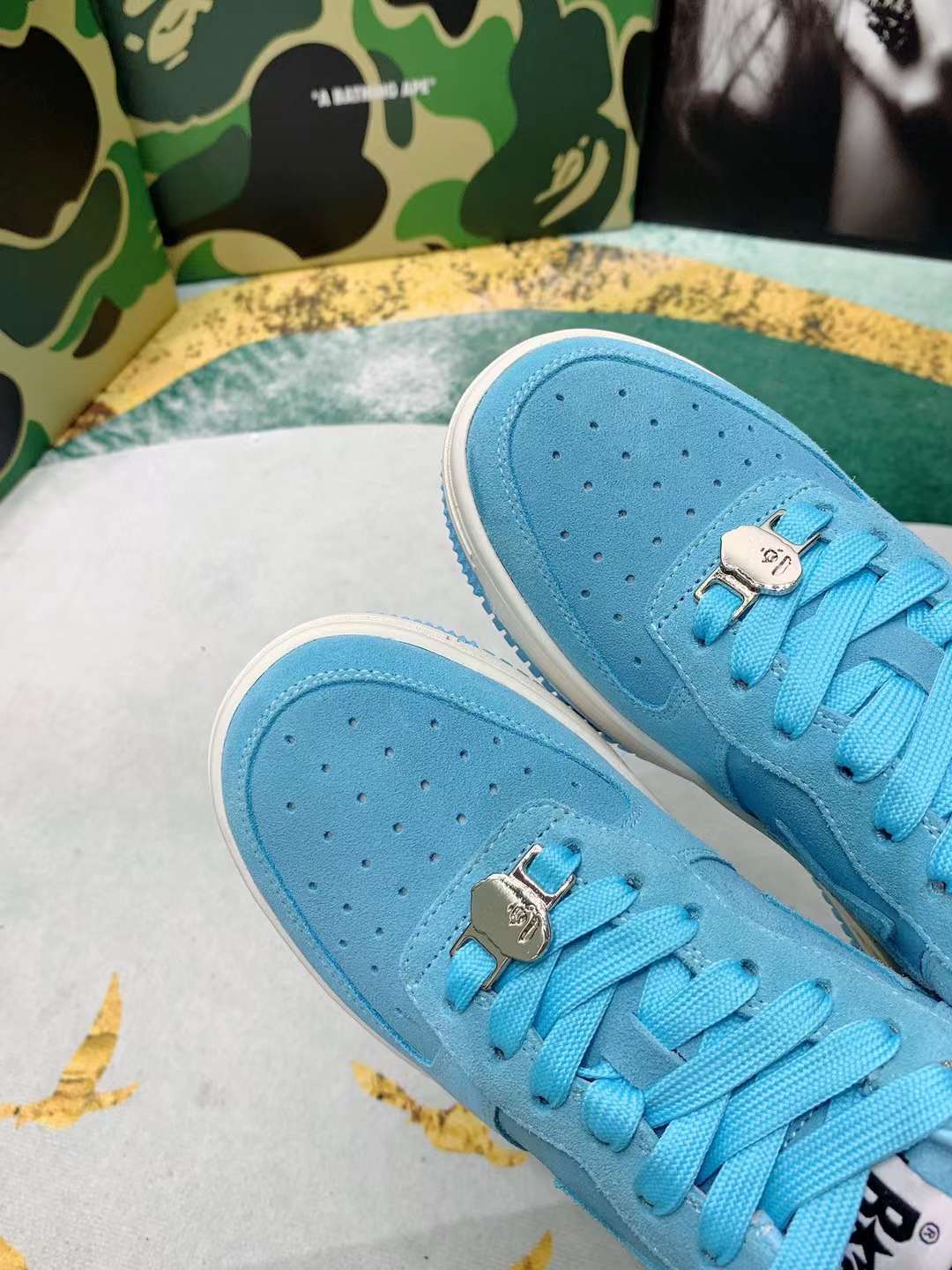 Men Women B*ape sta low Top Sneaker