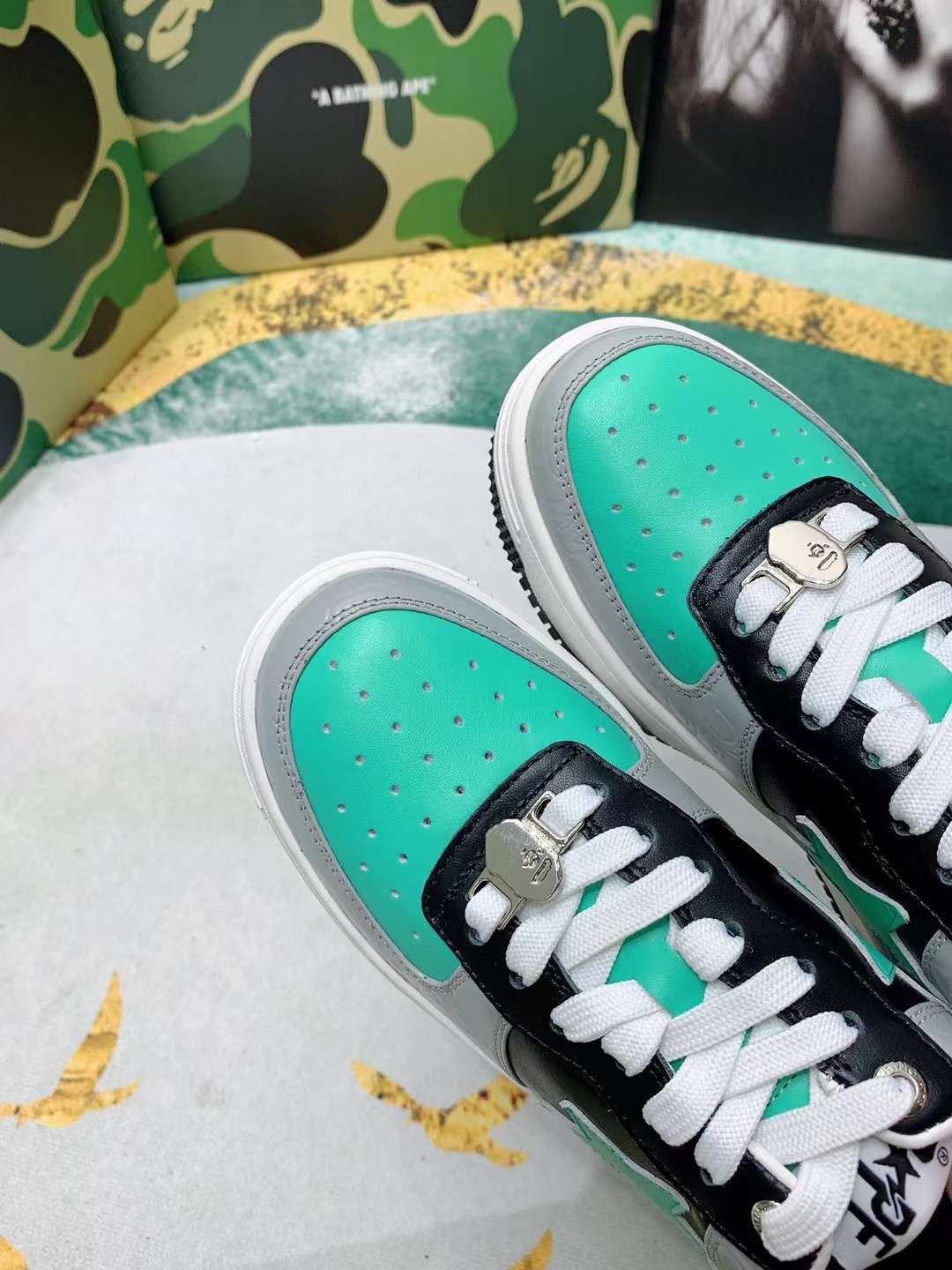 Men Women B*ape sta low Top Sneaker