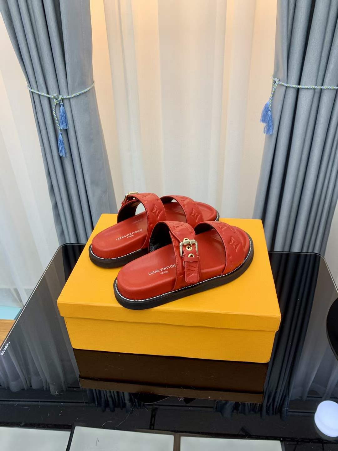 Women Men L*ouis V*uitton Top Slippers