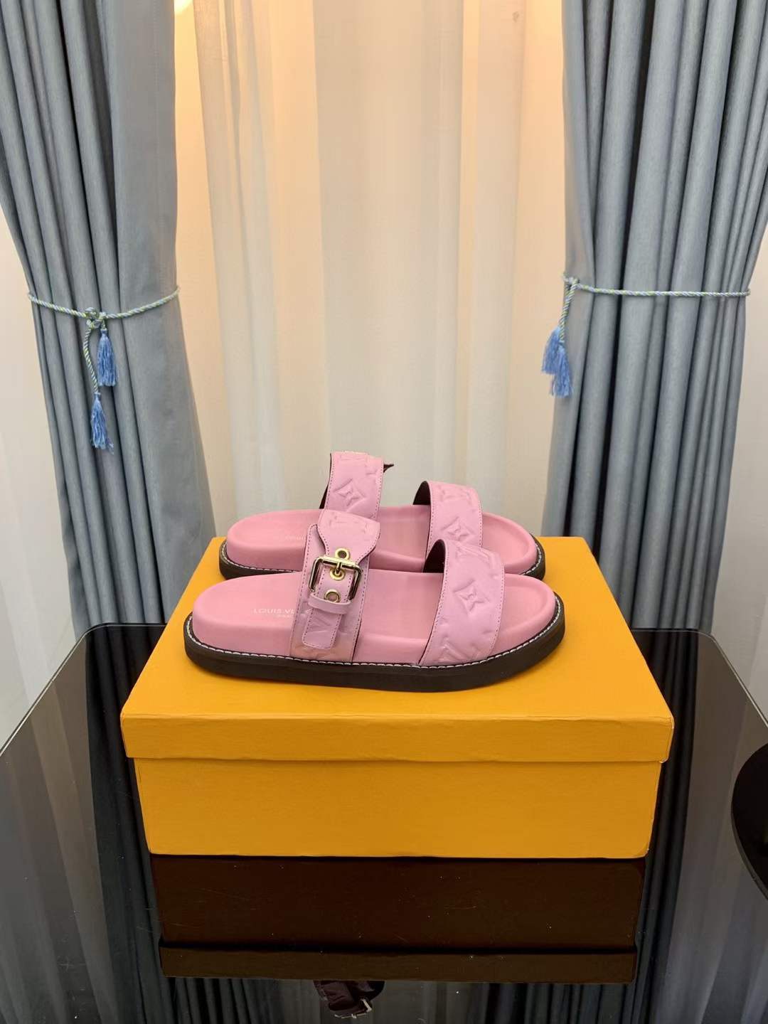 Women Men L*ouis V*uitton Top Slippers