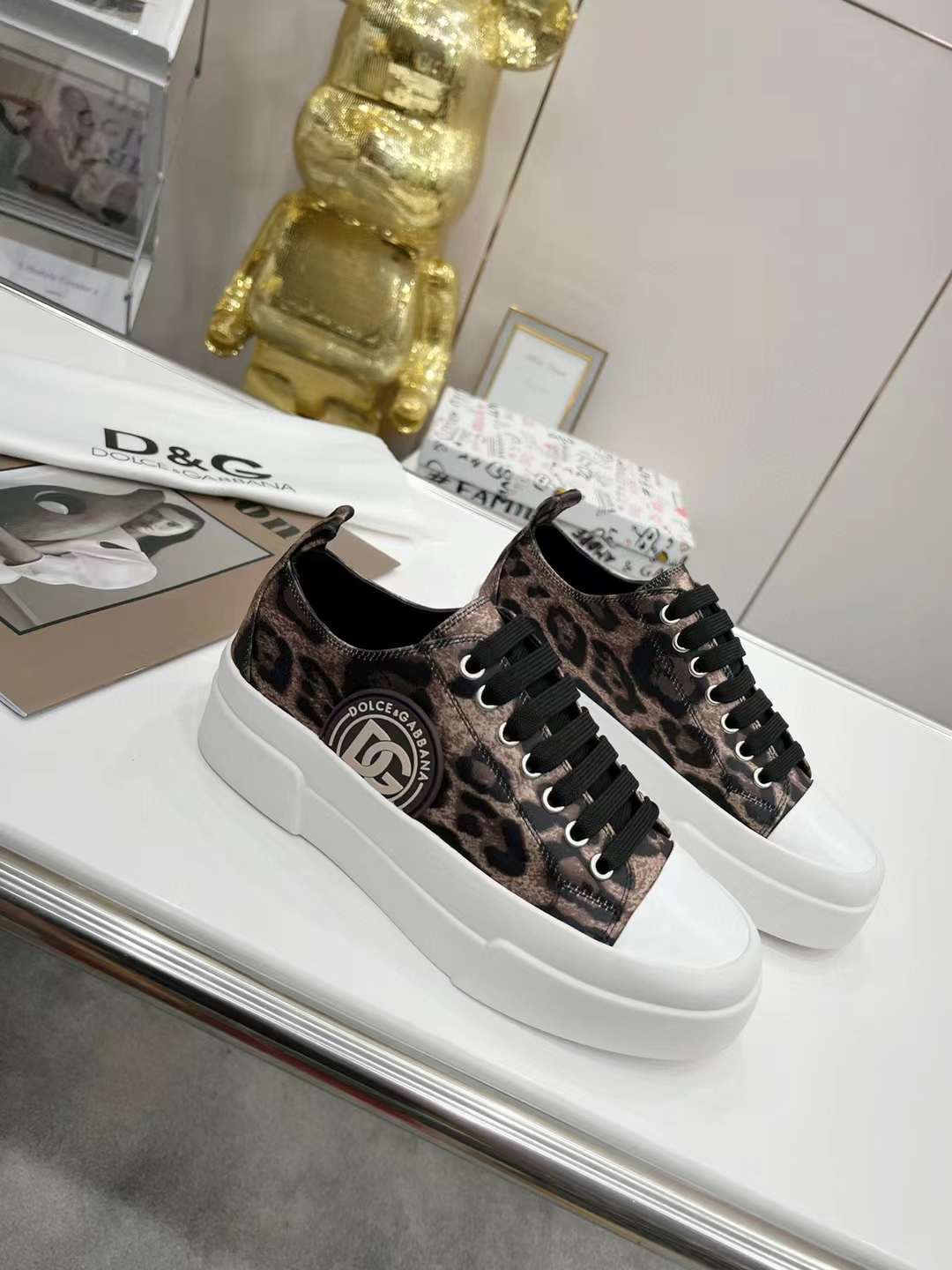 Men Women D*G Top Sneakers