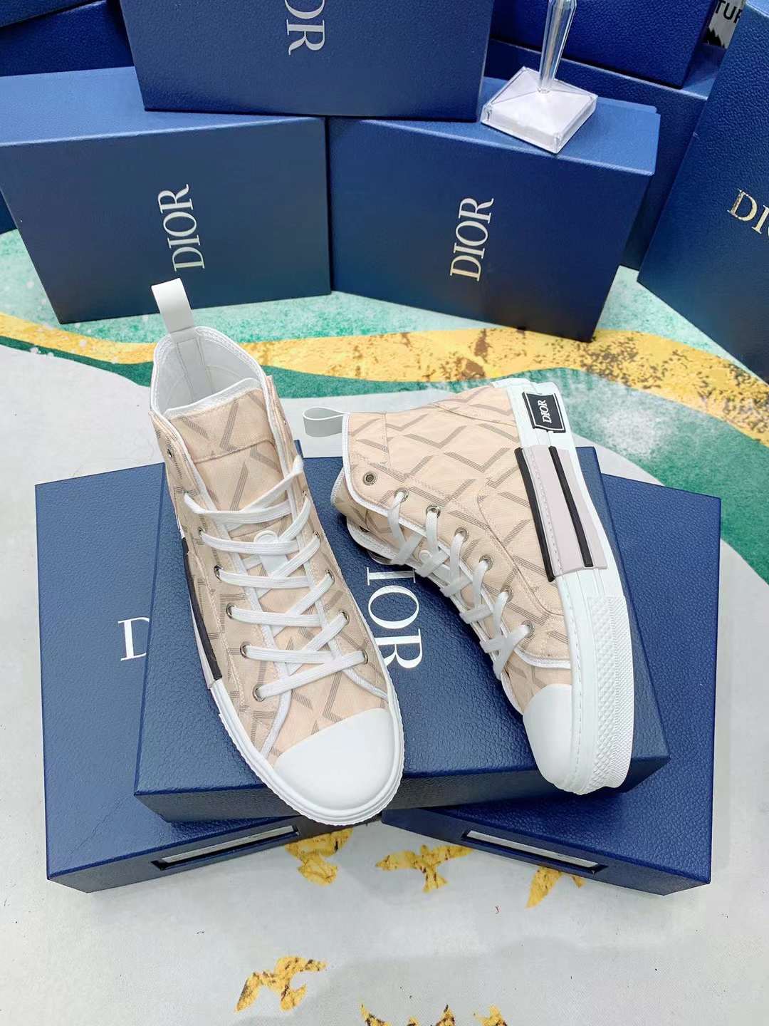 Men Women D*ior Top Sneakers （）