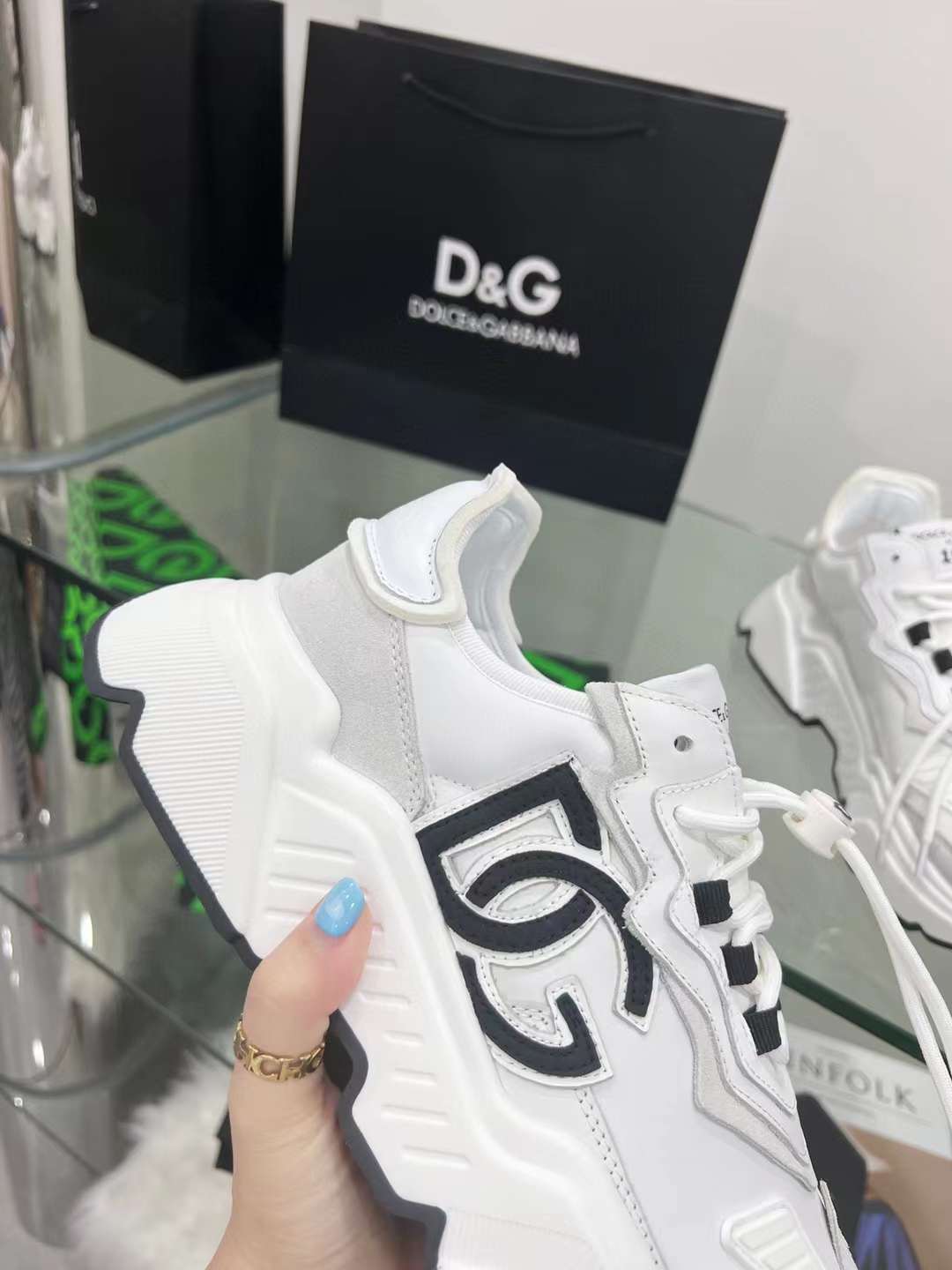 Men Women D*G Top Sneakers