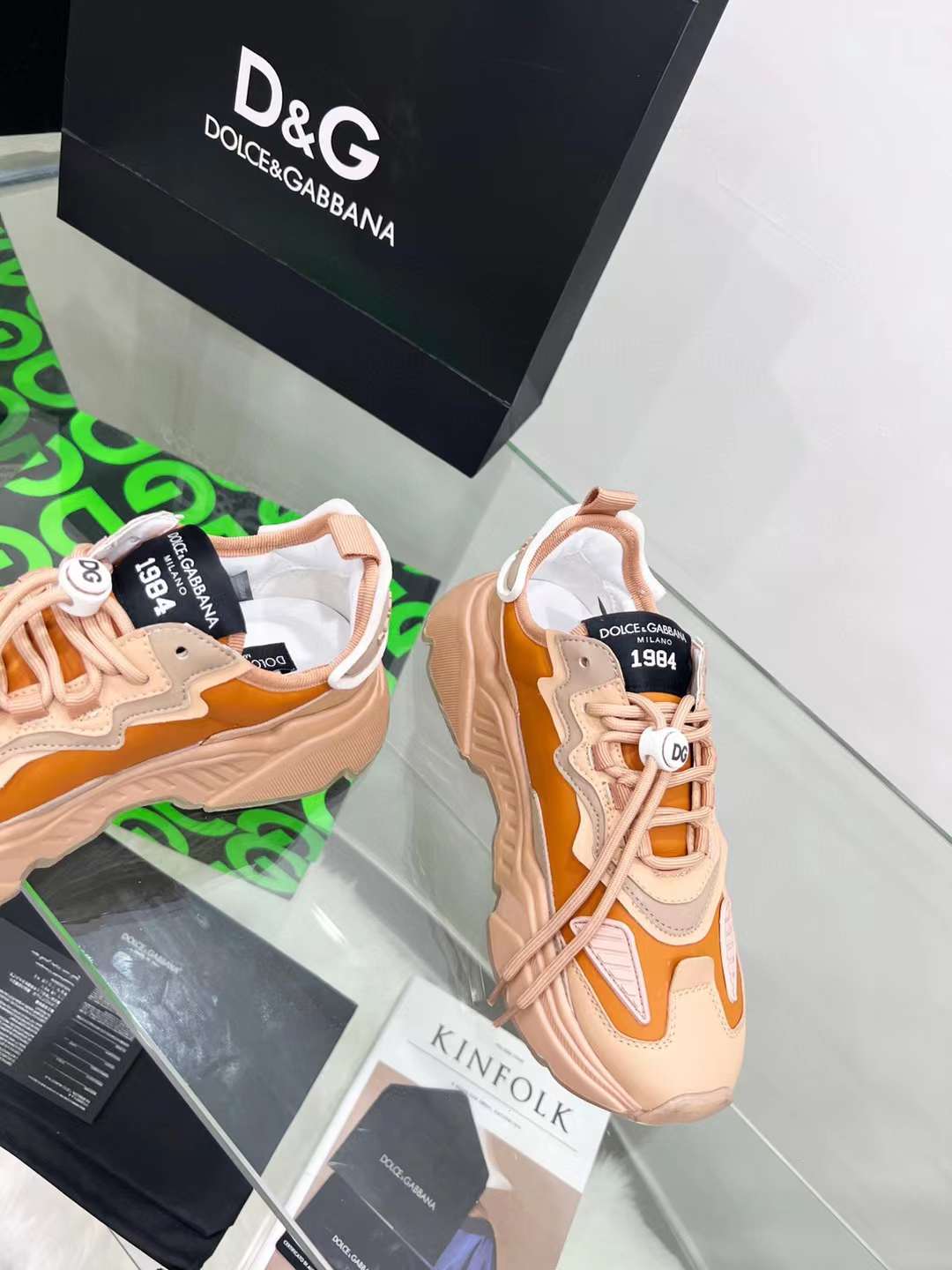 Men Women D*G Top Sneakers