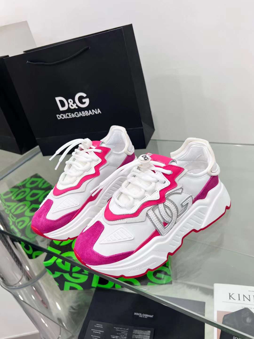 Men Women D*G Top Sneakers