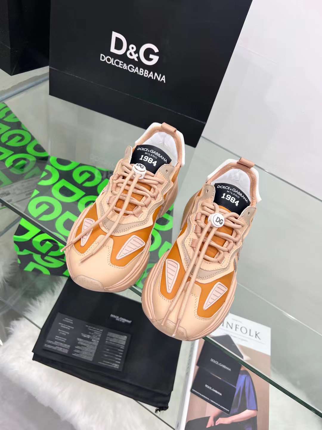 Men Women D*G Top Sneakers