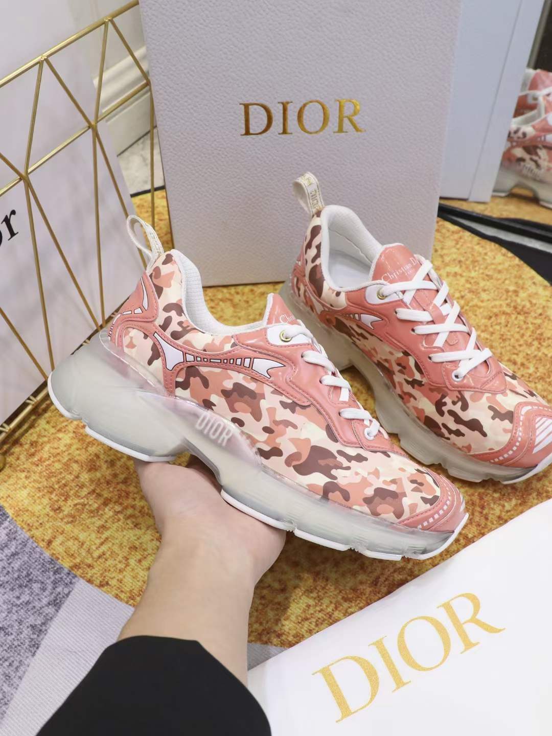 Men Women D*ior Top Sneakers （）