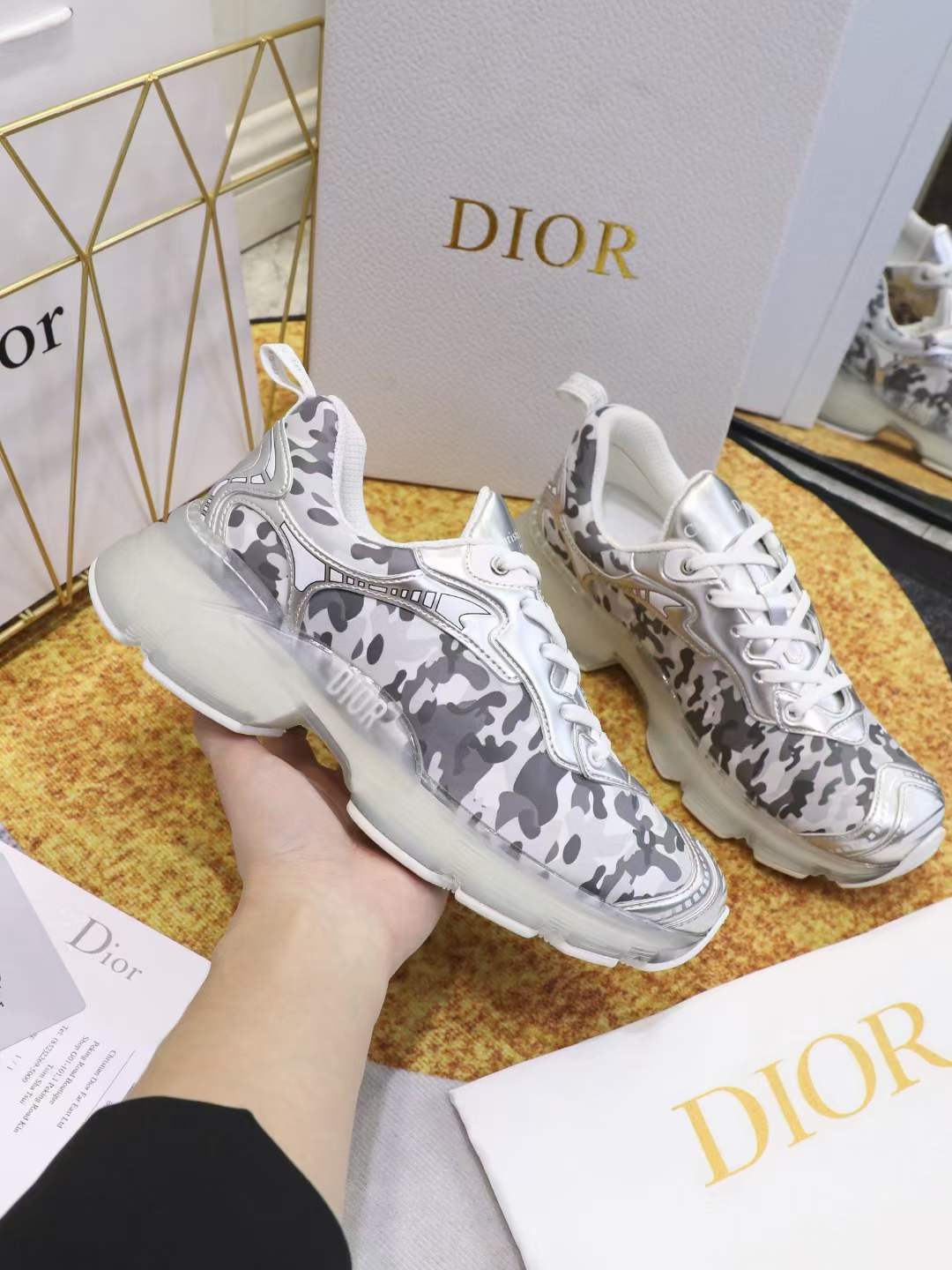 Men Women D*ior Top Sneakers （）