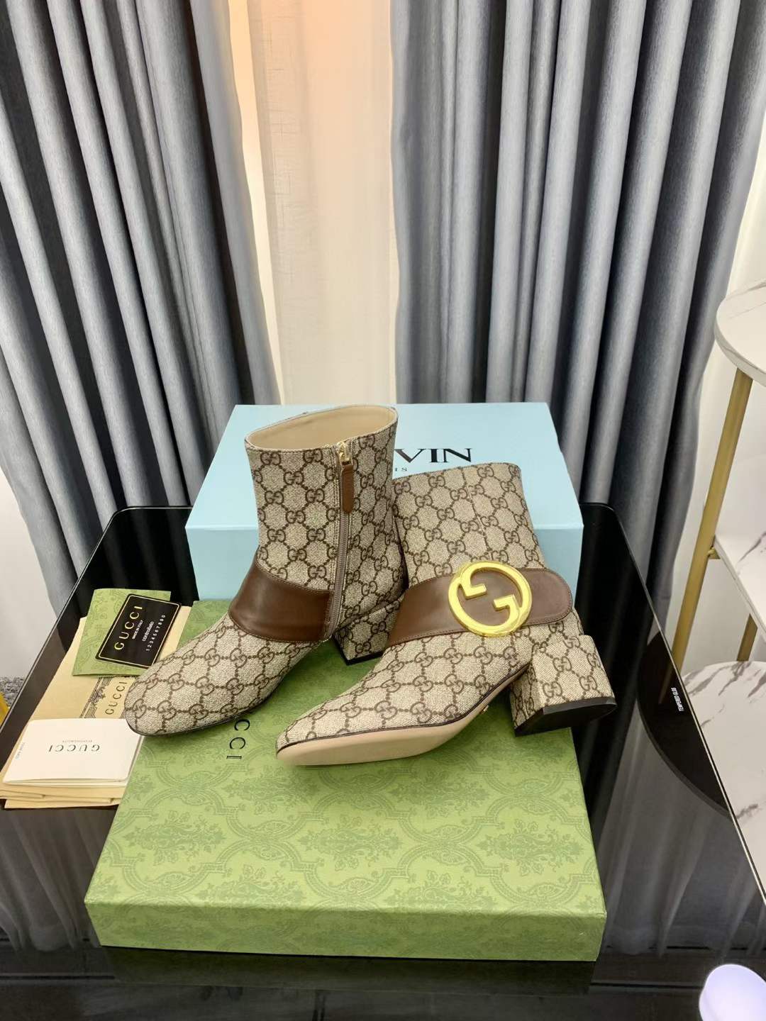 Women G*ucci Top Boots （）