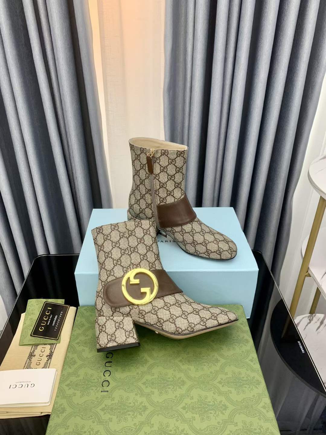 Women G*ucci Top Boots （）