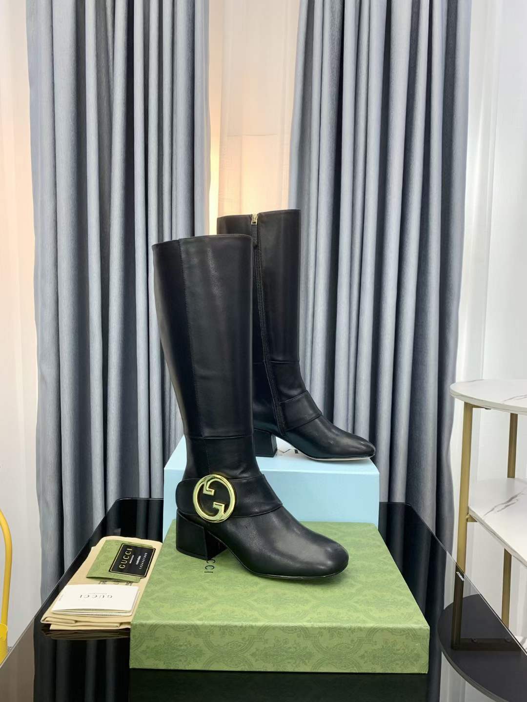 Women G*ucci Top Boots （）