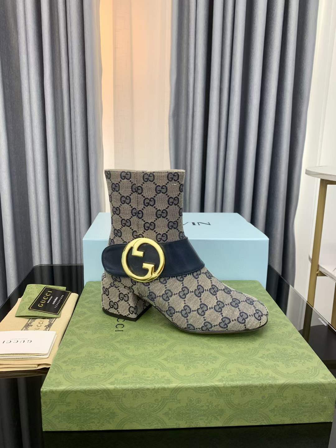 Women G*ucci Top Boots （）