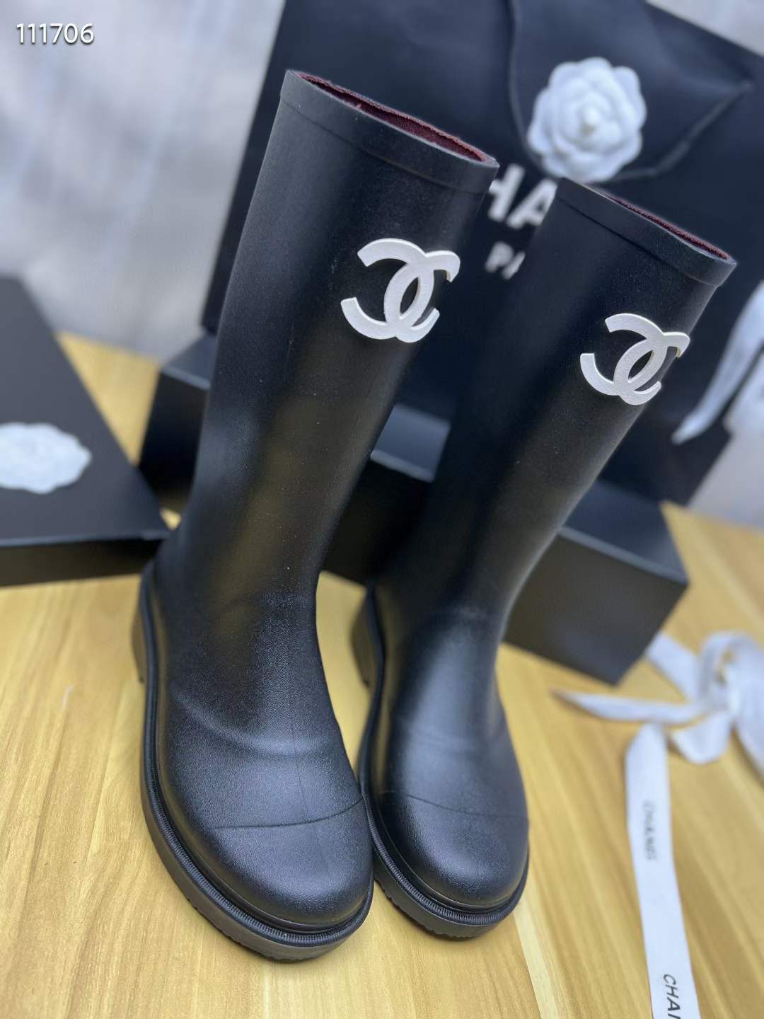 Women C*hanel Top Boots Maikesneakers