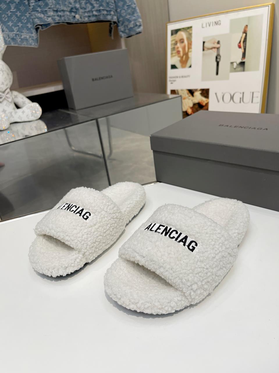 Women B*alenciaga Top Sandals